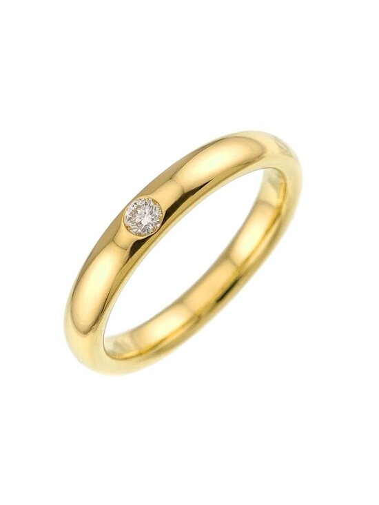 Harry Winston Jewelry - Harry Winston Round Ring Diamond 18k Yellow Gold